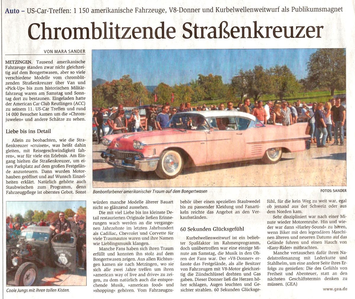 GEA - Reutlinger Generalanzeiger, Ausgabe 04.10.2011